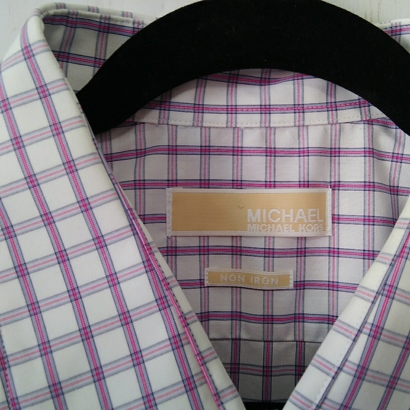 MICHAEL Michael Kors Other - MICHAEL Michael Kors Plaid Button Down 18 34/35